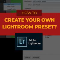 jess tura create your own Lightroom preset
